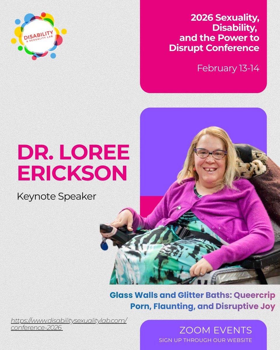 Disability & Sexuality Lab tweet media