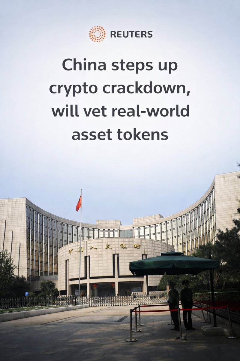 InvorantHQ's tweet photo. China’s tougher crypto crackdown is bad near term for $NEO, it raises regulatory risk and weakens sentiment. The only upside is a tightly regulated RWA lane, but that is not a green light for public chain speculation. 👀
#NEO #Crypto #Erikzhang #Dahongfei https://t.co/fCI7P2kZyk