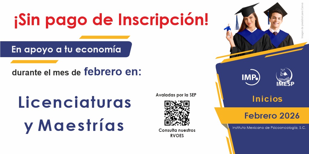 IMESPoficial's tweet photo. 🎓 ¡Estudia una Licenciatura o Maestría SIN pago de inscripción!

Estamos para acompañarte en cada etapa de tu formación. ✨
📞 Para más información comunícate al 55 6393 1100 https://t.co/sCqEKm0sMl