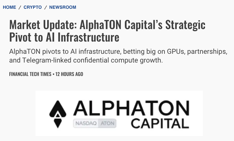 AlphaTON Capital 💎 🚀 tweet media