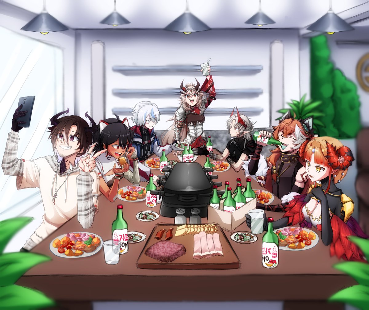 Avec ENORMEMENT de retard, mais voilà la petite illustration commis pour Noël avec les amis.
Merci d'avoir organisé ça, merci pour ces vacances incroyables, merci à Nozo de m'avoir fait rater le TGV.
Et vivement l'année prochaine avec encore plus de copains que j'aime 🩵