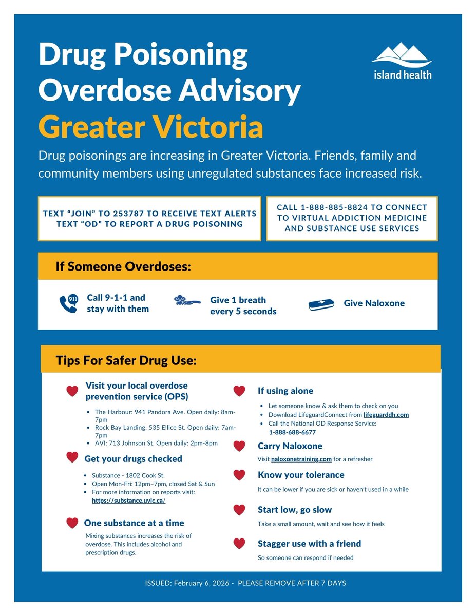 Island Health tweet media