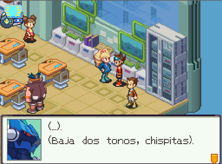 Transcene's tweet photo. ¡Llevamos casi 26 horas testeando Mega Man Starforce 3 y ya estamos a solo dos capítulos de terminar la historia principal!

¡Estamos viendo todos los diálogos, hablando con todos los NPC y examinando hasta la última piedra para que todo esté perfecto cuando lo juguéis! https://t.co/6RkDeLBP5H