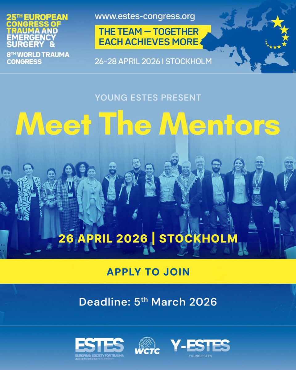 European Society for Trauma & Emergency Surgery tweet media