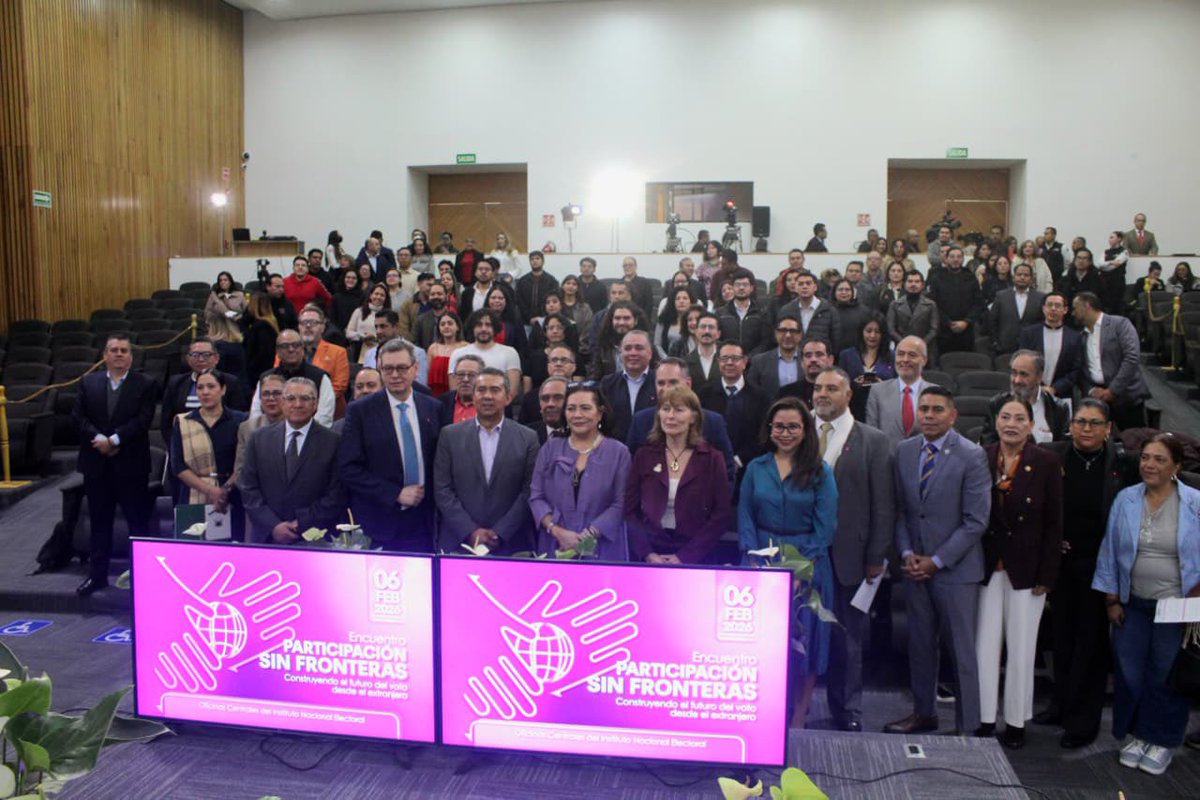 🧵 3/3
A 20 años del voto extraterritorial, los avances son claros: más de 184 mil mexicanas y mexicanos ejercieron su voto desde 142 países en 2024. Seguiremos trabajando para ampliar y garantizar estos derechos.

#VivamosLaDemocracia #VotoMigrante #ParticipaciónSinFronteras