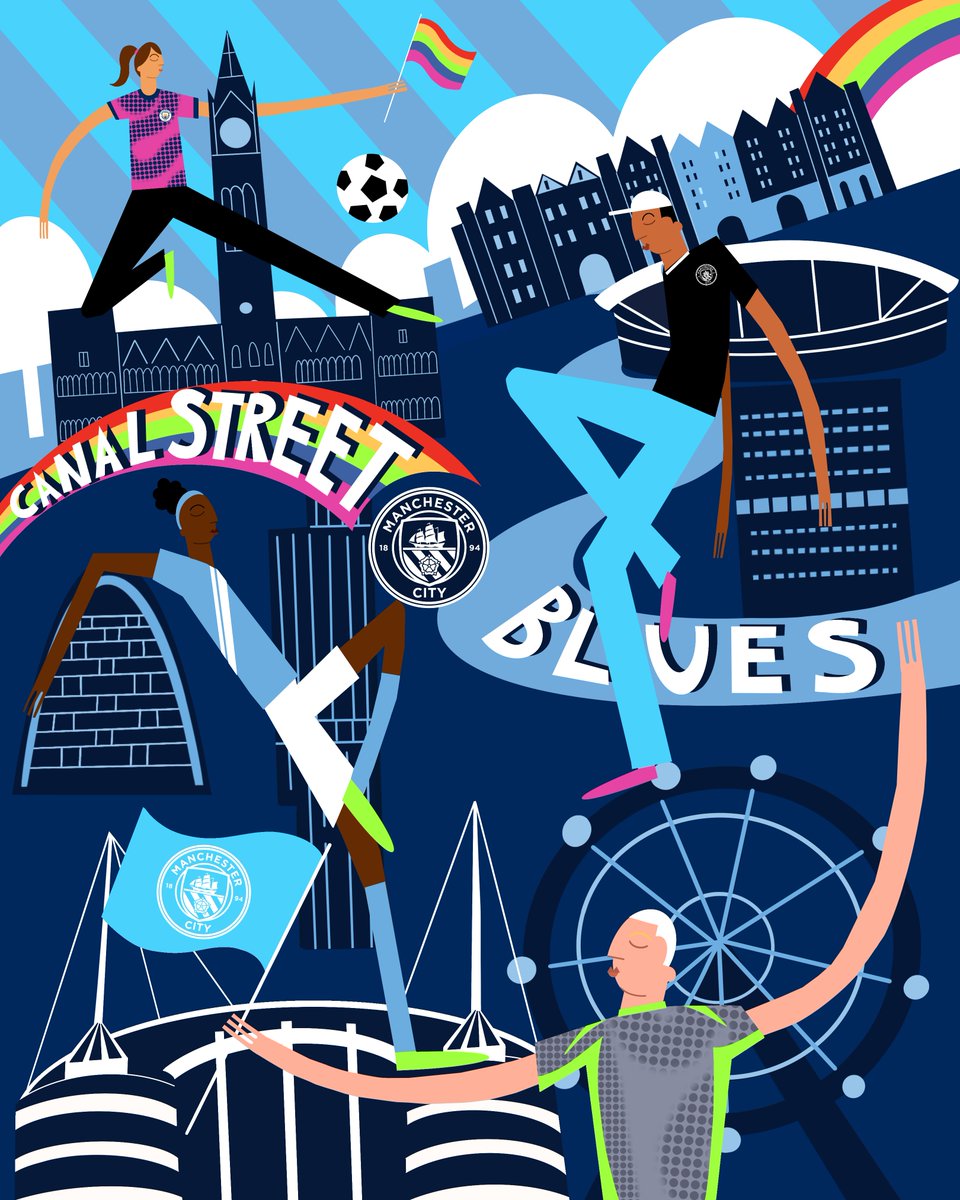 ManCity's tweet image. We will join all @premierleague clubs in collective support for LGBTQ+ inclusion.

Tap to read 🔗 mancity.co/46zlLyC