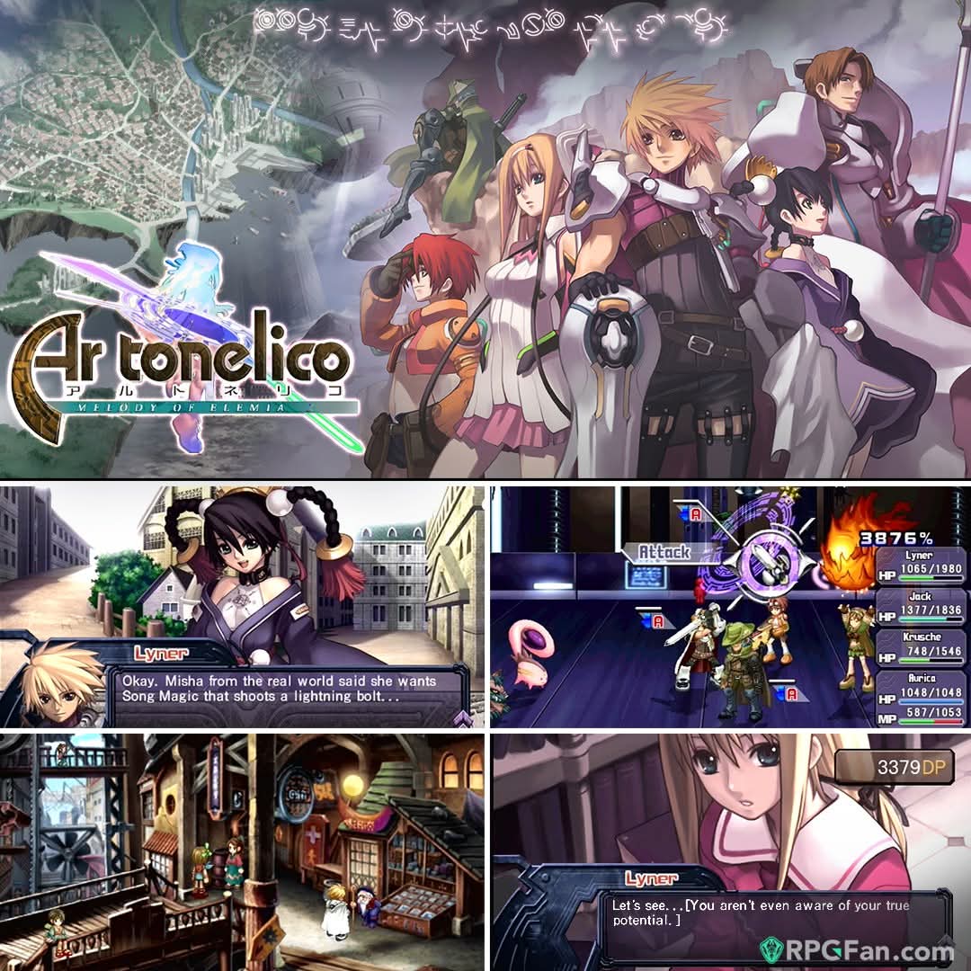 It's been 19 years since the launch of #Artonelico: Melody of Elemia in North America on the #PS2! A beautiful sci-fi/fantasy that blends #RPG and #visualnovel elements. Save the world with the help of enchanting (and dateable~) songstresses.

Review: rpgfan.com/review/ar-tone…