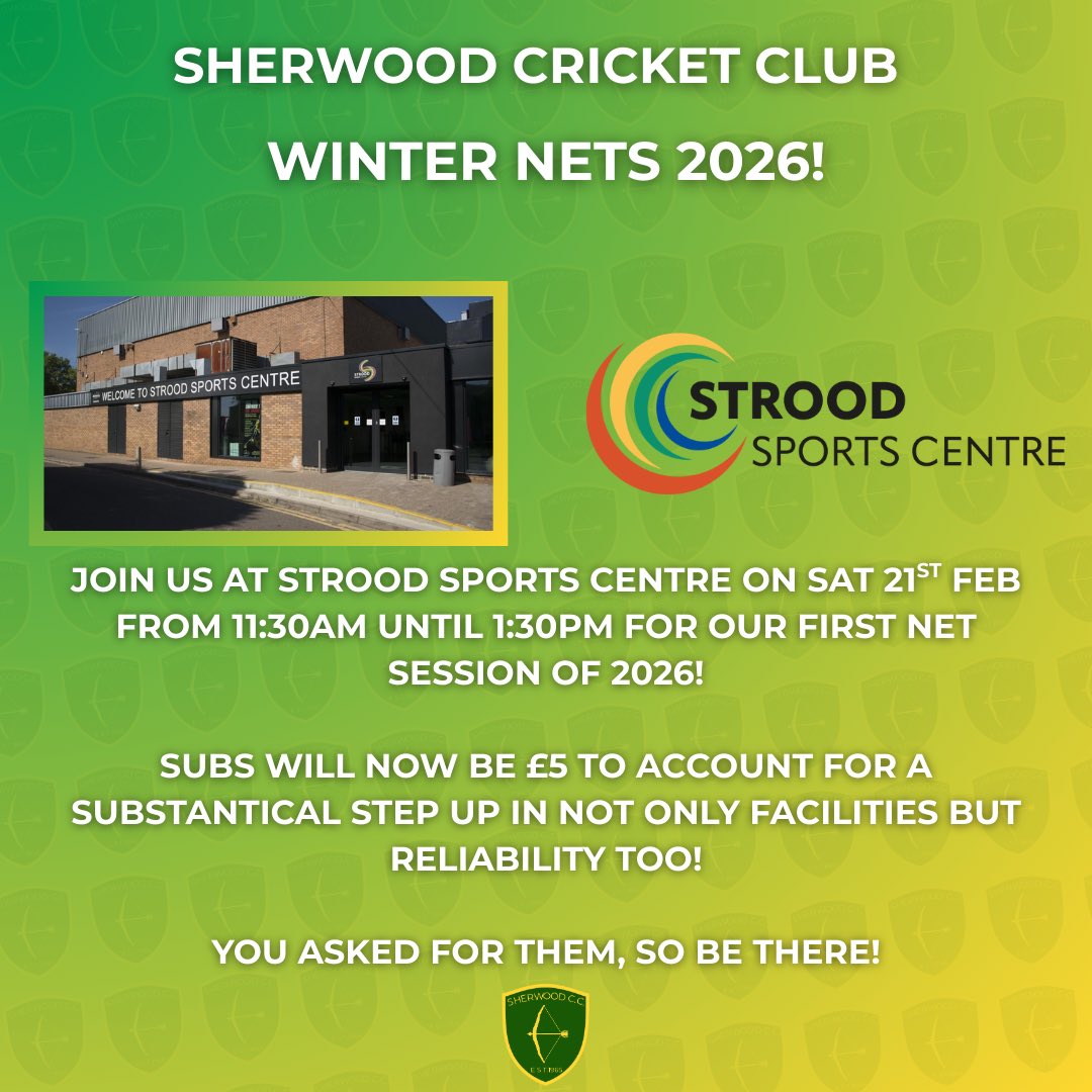 Sherwood CC tweet media