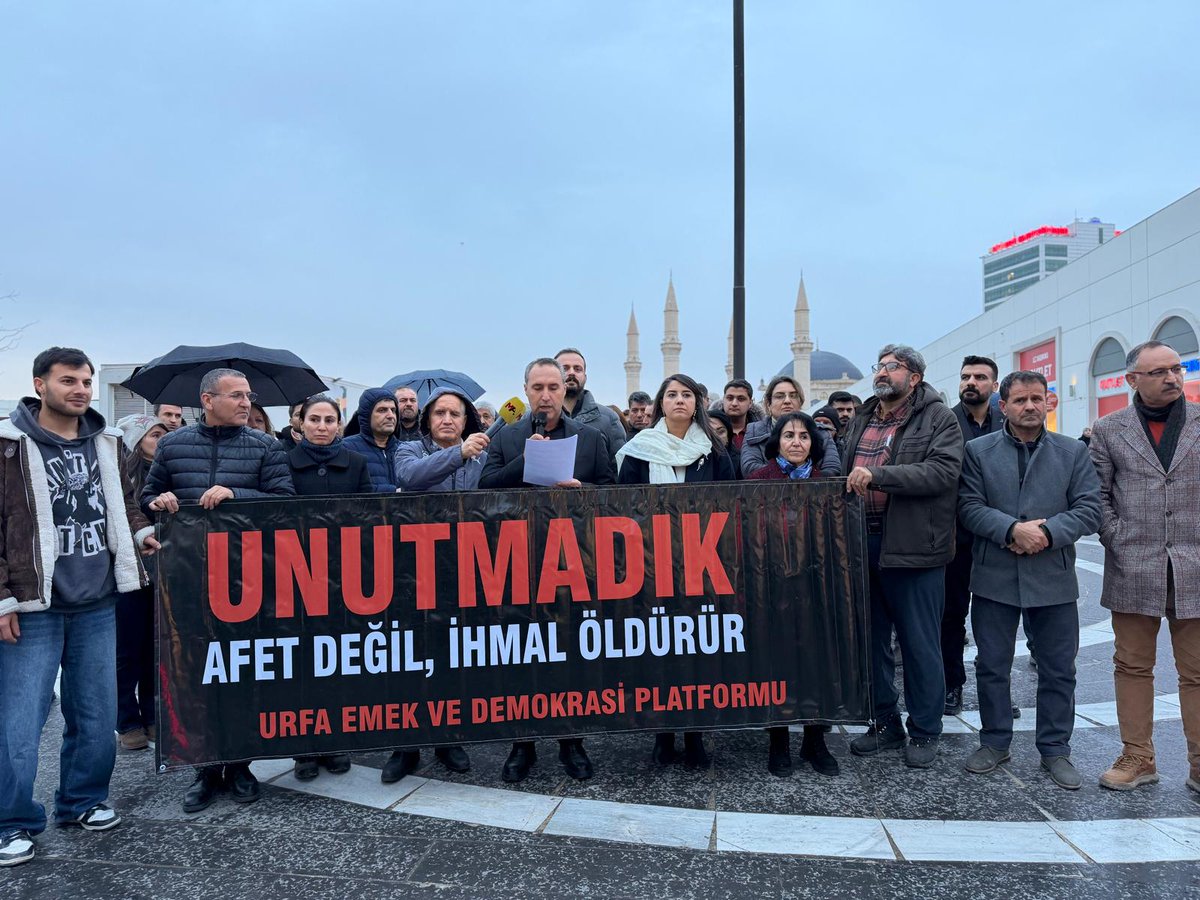 Urfa Emek ve Demokrasi Platformu tweet media
