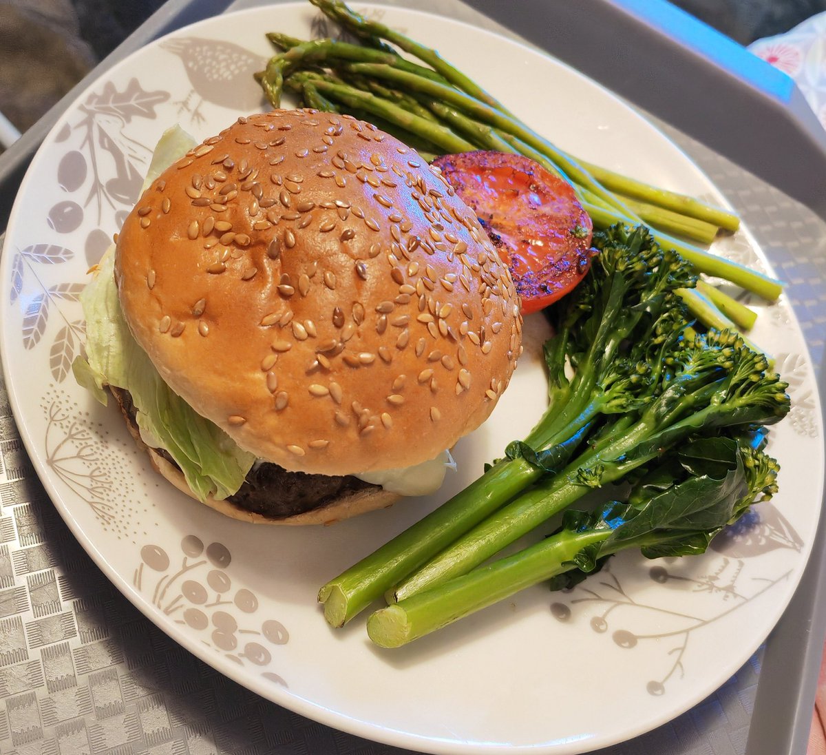 Tonight's dinner. Antelope burger's