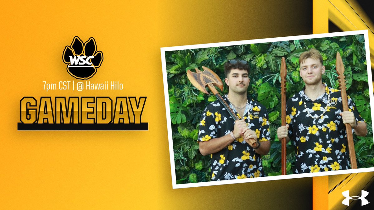 The Cats are back! We open up the season today at the University of Hawaii at Hilo with a doubleheader. First pitch scheduled for 7pm CST! 🐾