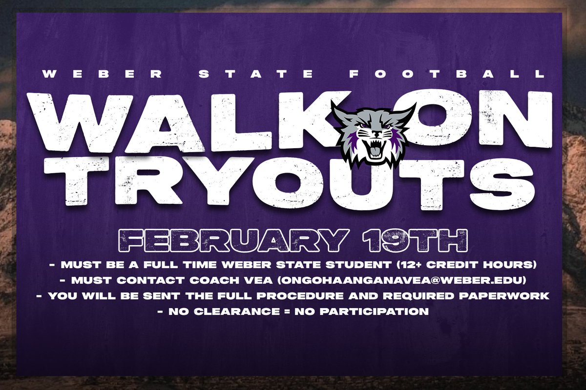 Weber State Football tweet media