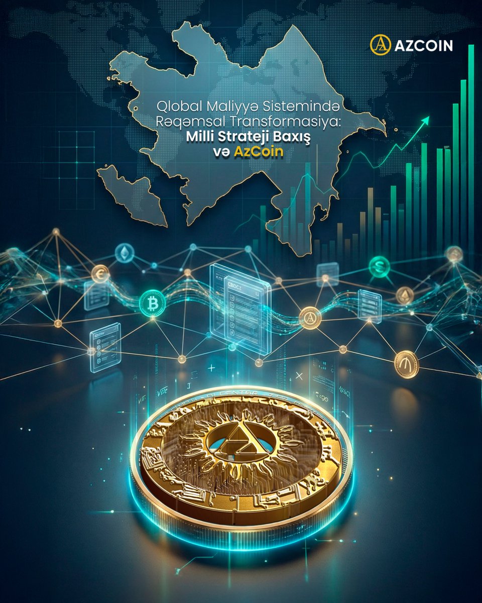 AzcoinAz's tweet photo. Azərbaycanın Rəqəmsal Gələcəyinə Baxış
AzCoin layihəsinin onillik təcrübəsi və mütəxəssis bazası, bu keçidin fundamental texnoloji-maliyyə səviyyəsində həyata keçirilməsi üçün böyük potensial vəd edir.

#AzCoin https://t.co/DKYTUSm7fe
