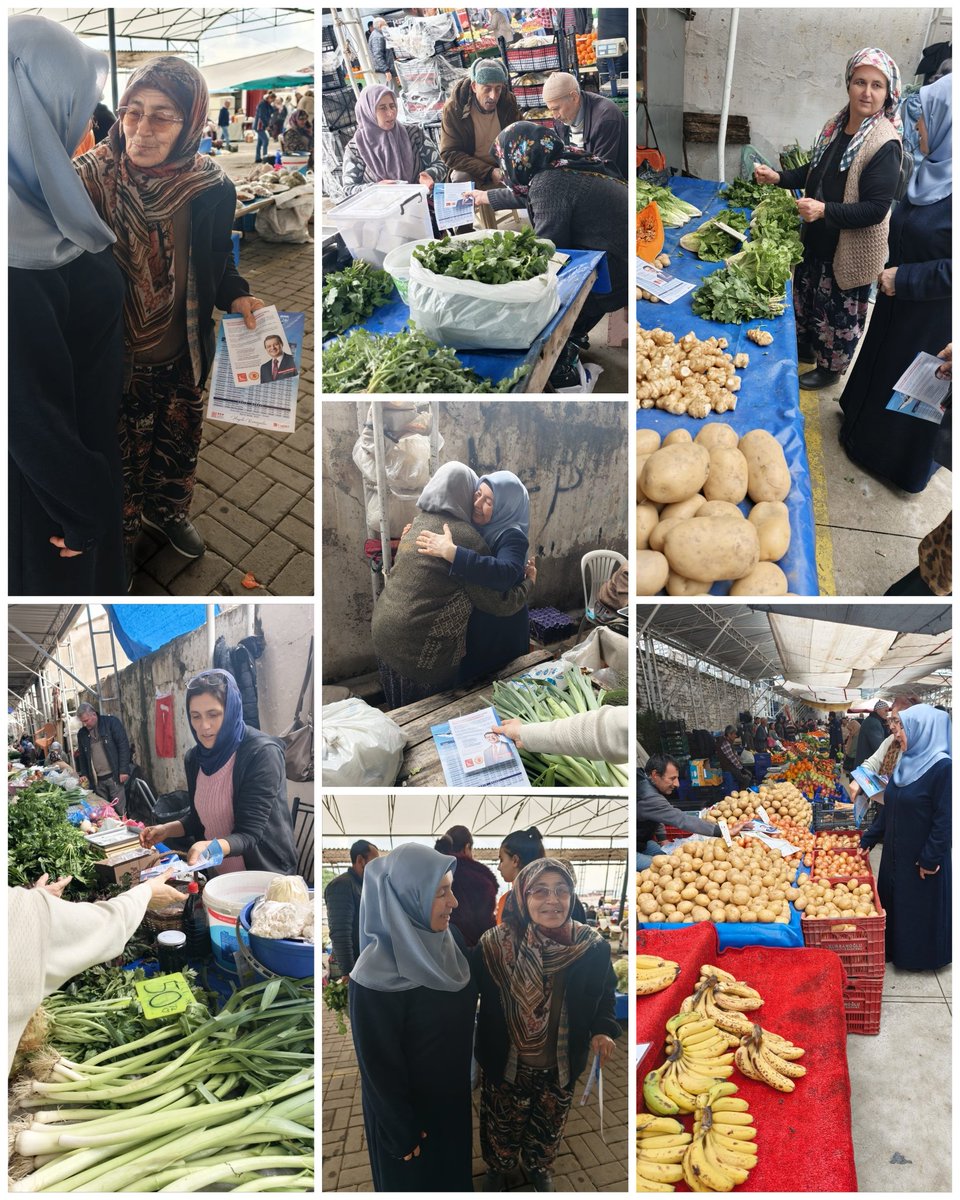 İl Başkanımız Fatma Dündar, Bayındır pazarını ziyaret ederek esnafla bir araya geldi. Ramazan ayını tebrik edip, tanıtım broşürü ve İzmir İl Kadın Kolları Ramazan İmsakiyesi takdim etti.
<a href="/SaadetKadin/">Saadet Partisi Kadın Kolları</a>