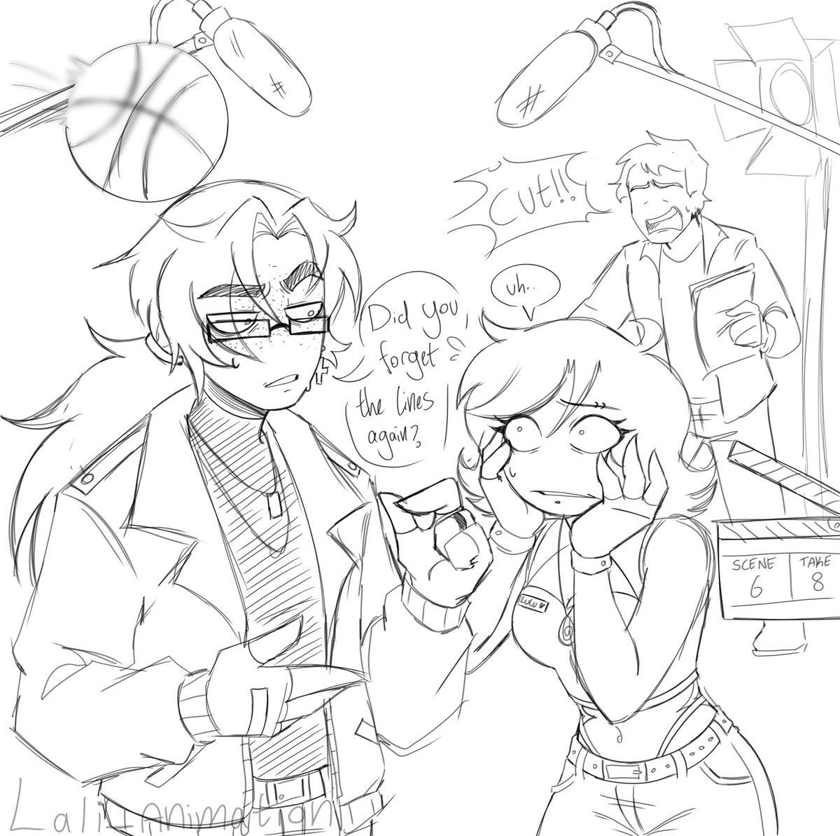 YBF AU “Your New Beginning” behind the scenes?