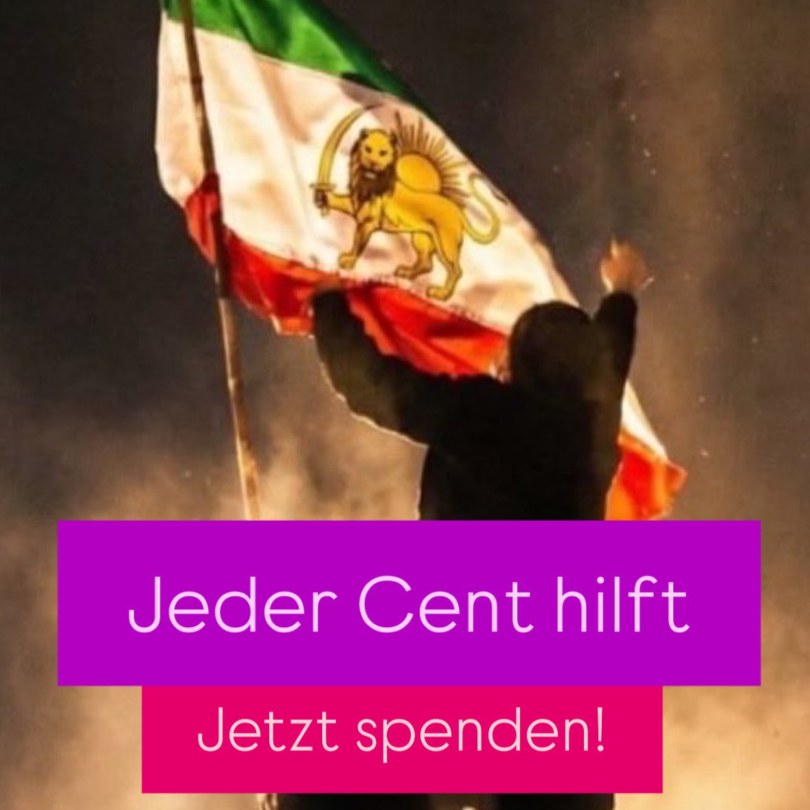 Ich habe noch nie um Geld gebeten.
Doch für die Großdemo am 14. Februar gegen das islamistische Regime, bei der sich über 100.000 Menschen in München versammeln, braucht der Veranstalter eure Unterstützung.
LINK: paypal.com/paypalme/munic…

Bitte spendet – jeder Beitrag zählt. Danke