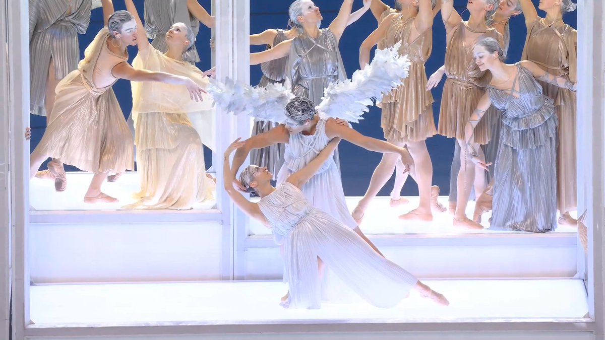 We begin by celebrating Italian beauty and harmony. 🤝

The stadium has been transformed into a living museum with the myth of Cupid and Psyche brought to life for the world to see. 💘

#MilanoCortina2026 | #OpeningCeremony