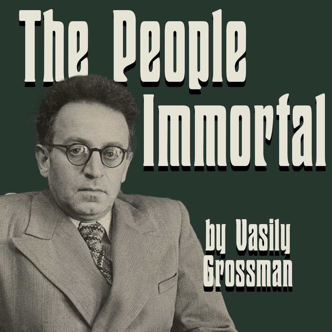 slaviclitpod's tweet photo. The next episode on Dovzhenko's "Zvenyhora" is coming! Working my way through a research rabbithole.

In the meantime, check out an older episode: Vasily Grossman's The People Immortal. 

Less mature than his later work, it nonetheless shows his immense commitment to truth. https://t.co/Yvu0mWMzj9