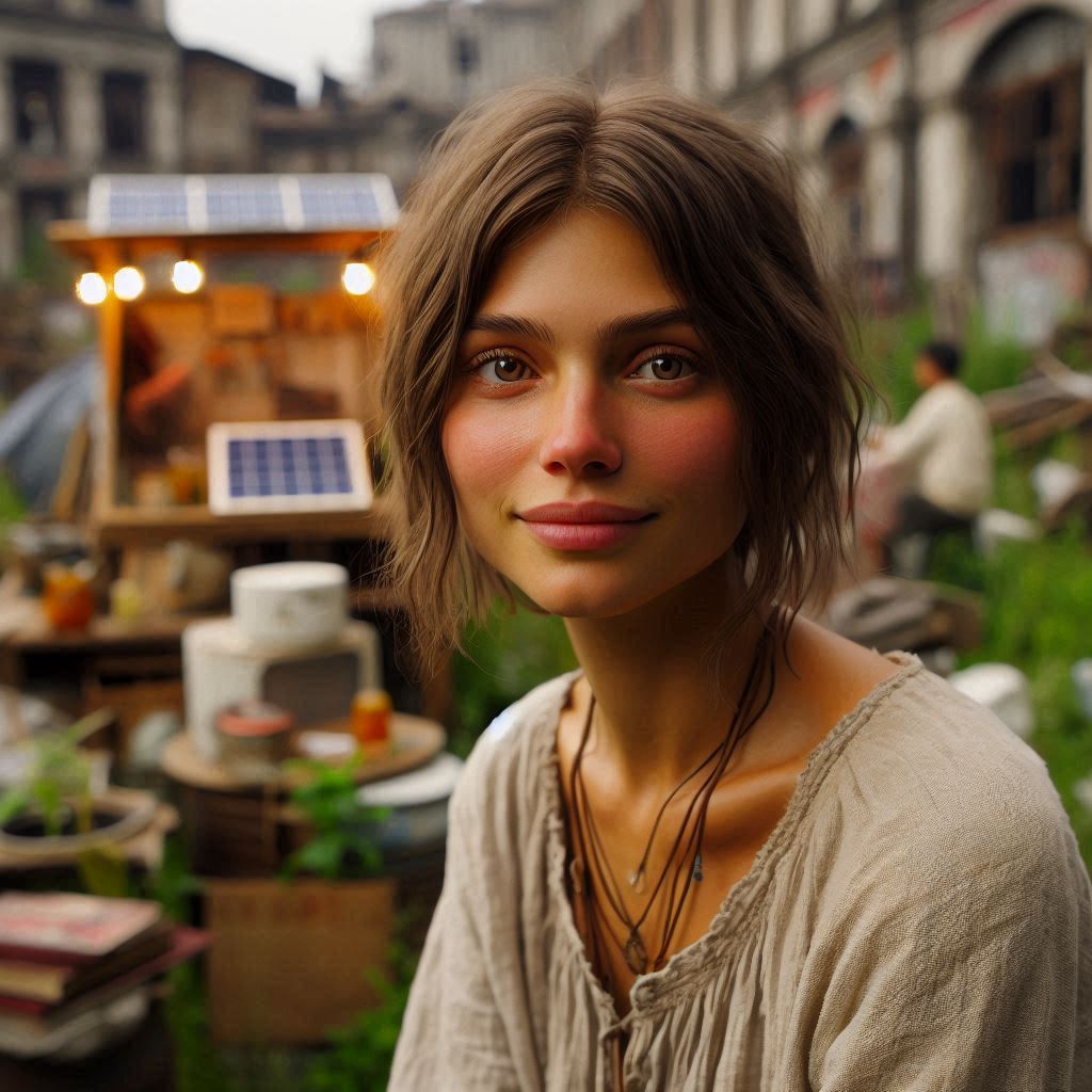 IJAAIVA's tweet photo. SOLARPUNK "La profesora" https://t.co/qVPOeoiAo2