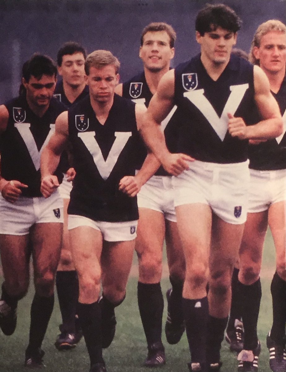 Ross Smith was a gun in the 1980’s under Coach Kennedy

But by 1991-92 his form dipped under Schimma so was about to retire

Then Pago became Coach, Smithy believed in himself again, came 3rd in the 1993 Syd Barker in a side on the rise, and was selected to play for the Big V