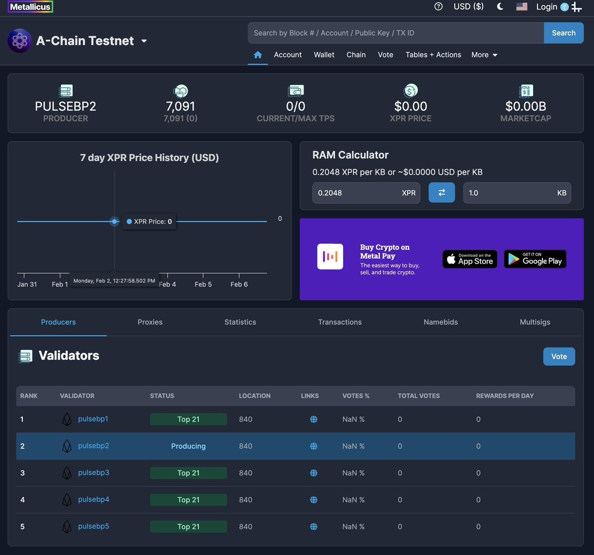 PulseVM is here: the world's highest-performance blockchain VM. Built for institutions, banking, HFT, and Visa-scale payments on-chain. Coming soon to <a href="/XPRNetwork/">XPR Network</a> and <a href="/MetalBlockchain/">Metal Blockchain</a> 

github.com/MetalBlockchai…