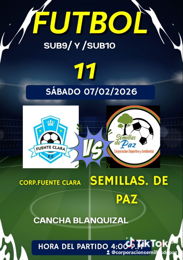 Corpsemillas's tweet image. Programación Corporación Semillas de Paz 
7 y 8 de febrero 
De la mano y unidos de corazón por una vida digna