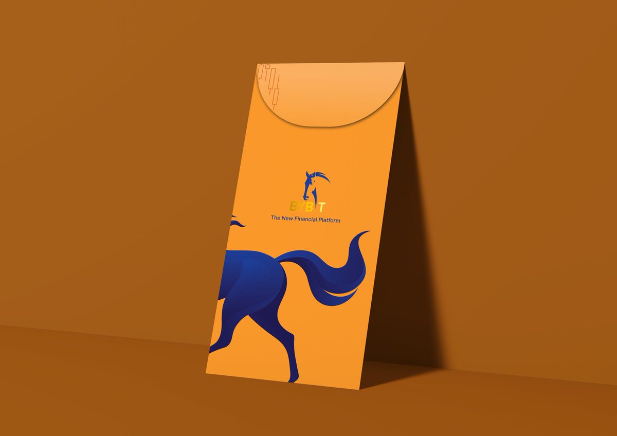 sup3r_ey's tweet photo. The vibrant Bybit Brand Orange and Royal Blue horse silhouette capture the strength and speed of the Year of the Horse perfectly. Notice the K-line elements —a clever blend of crypto growth and traditional culture, finished with Golden Yellow Foil Stamping. 

#Bybit #CNY2026 https://t.co/JYwda6X7eO