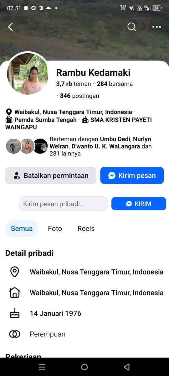 Tante Girang Sumba tweet media
