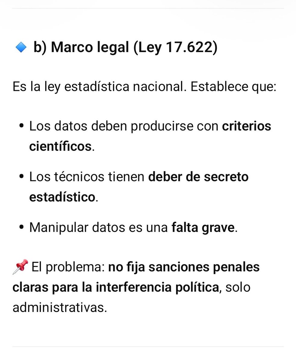 <a href="/lilianafranco20/">Liliana Franco</a> El Indec es un organismo público desconcentrado y tu amigo Toto no es el Jefe.
