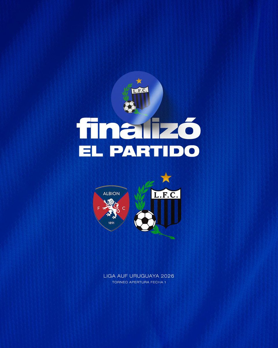 ⚫️🔵 ¡𝗚𝗔𝗡𝗢𝗢𝗢𝗢𝗢𝗢𝗢 𝗟𝗜𝗩𝗘𝗥𝗣𝗢𝗢𝗟ⵑ

Albion 1 vs 2 Liverpool 
⚽️ Facundo Barceló 
⚽️ Diego Romero