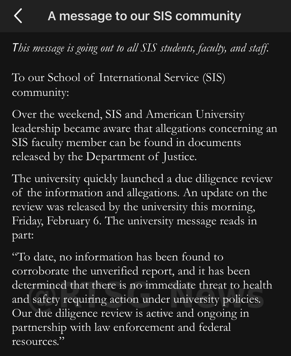 PamphletsY's tweet image. 🚨🇺🇸 BREAKING — Epstein Ambassador Who Impregnated 12 Year Old Keeps Job at American University.