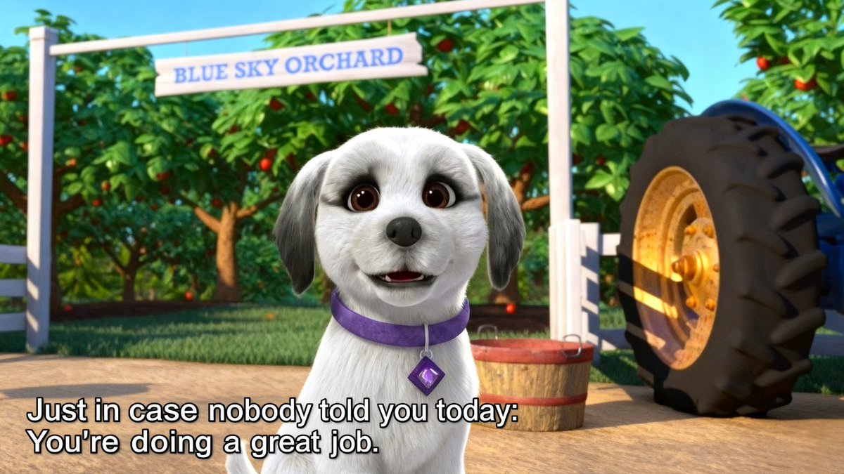 Luna the Magical Pup tweet media