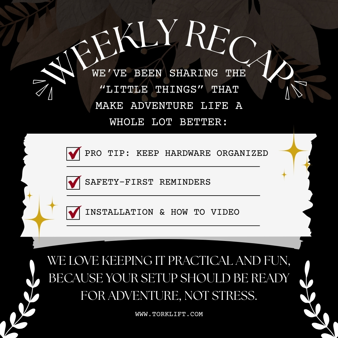 Torklift's tweet image. Quick recap from the last few posts: 

-safety-first mindset 
-smart install tips 
-little details that make a big difference.

More how-to’s, more peace of mind coming your way.

#TorkliftInternational #TowSafe #DIYTips #CarMods #TrailerHitch #MadeInUSA