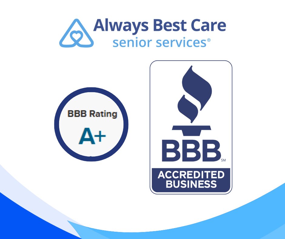 abcbristolct's tweet photo. Always Best Care of Bristol is proudly accredited by the Better Business Bureau with a current A+ BBB Rating! Check out our page here: https://t.co/D0ekKS7bXv

 #BBBAccredited #TrustedService #APlusRating #AlwaysBestCare #SeniorCare #Bristol #SupportLocal https://t.co/d9jZ7pptuh
