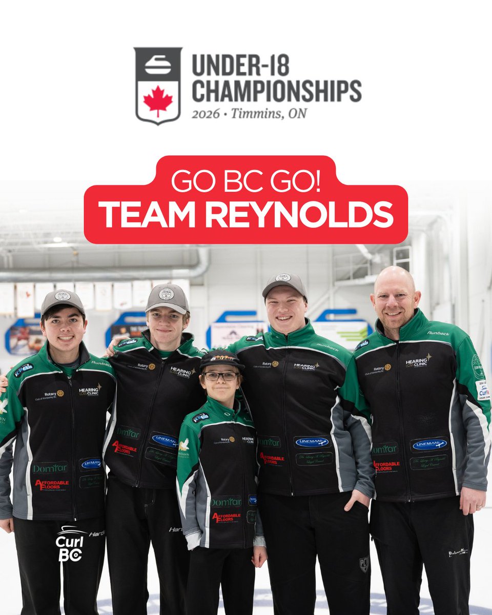 CurlBC's tweet image. 🥌💙 3 Teams. One Goal. Go BC Go!

🔥 Team Rempel
🔥 Team Reynolds
🔥 Team Wu

Follow their schedules and live scores 👉 curling.ca/2026u18/

Let’s show them the BC support! 💪💙
#GoBCGo