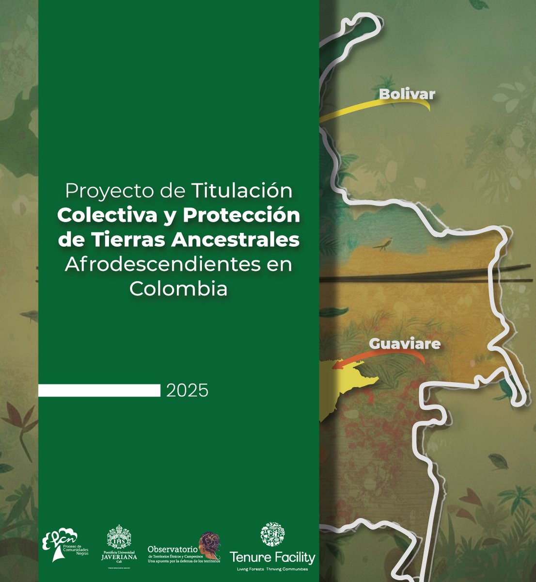 En 2025 se acompañaron 16 procesos de titulación colectiva afro en Colombia. Se titularon 10.214 ha, beneficiando a 3.110 familias y fortaleciendo derechos territoriales.

Logro del trabajo entre comunidades, PCN, OTEC, ANT y aliados.

Conozca más aquí: 

shorturl.at/dJyJc
