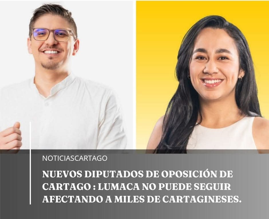 #CrisisTransportePúblico
Nuevos diputados de oposición de #Cartago : Lumaca no puede seguir afectando a miles de cartagineses.
👇🔗:
facebook.com/share/p/1AaPR8…