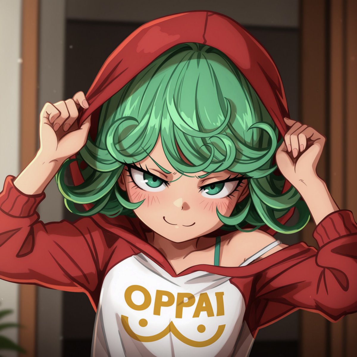 Smug face >:3 

#tatsumaki #OnePunchMan