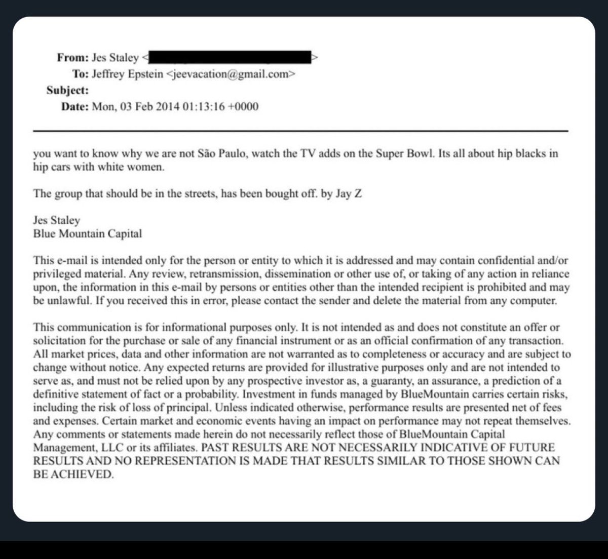 tonetalks's tweet photo. “The group that should be in the streets, has been bought off by Jay Z” Epstein Files https://t.co/qfxdZtBfqk