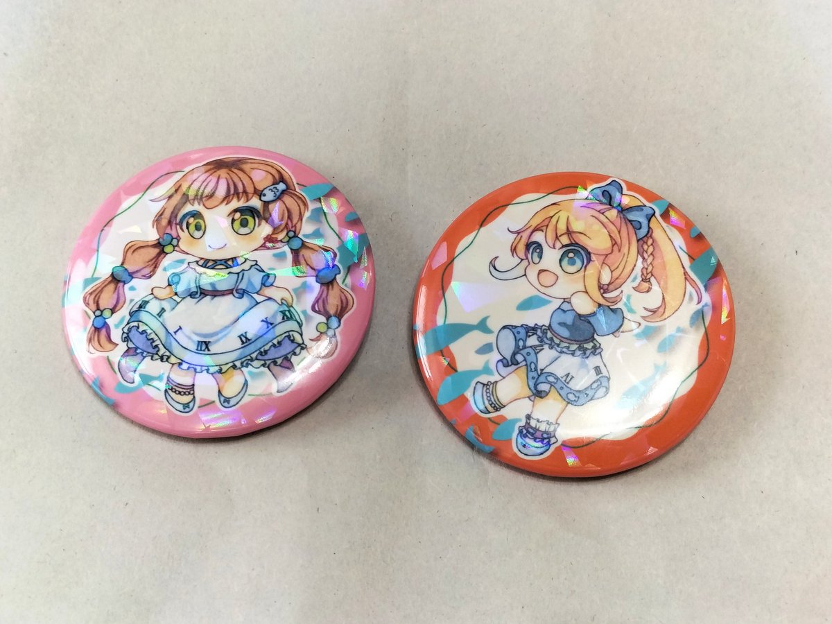 Post by 彩香 on X: 🫧缶バッジ🫧