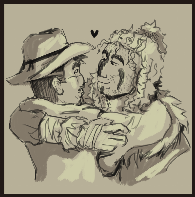 Morgan_Mortem's tweet photo. They love eachother more than anyone could ever imagine
brokeback mountain scene redraw but #octhound https://t.co/sofTD7ZAmX