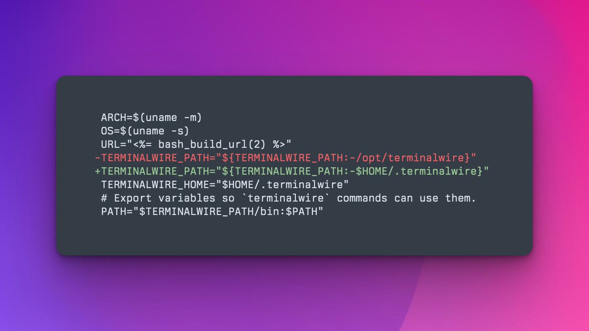 Terminalwire.com tweet media