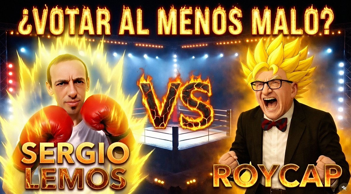 Ya en vivo el debate entre <a href="/liber1679/">🟨Roy⬛</a> y <a href="/SergioLemos111/">Sergio</a>