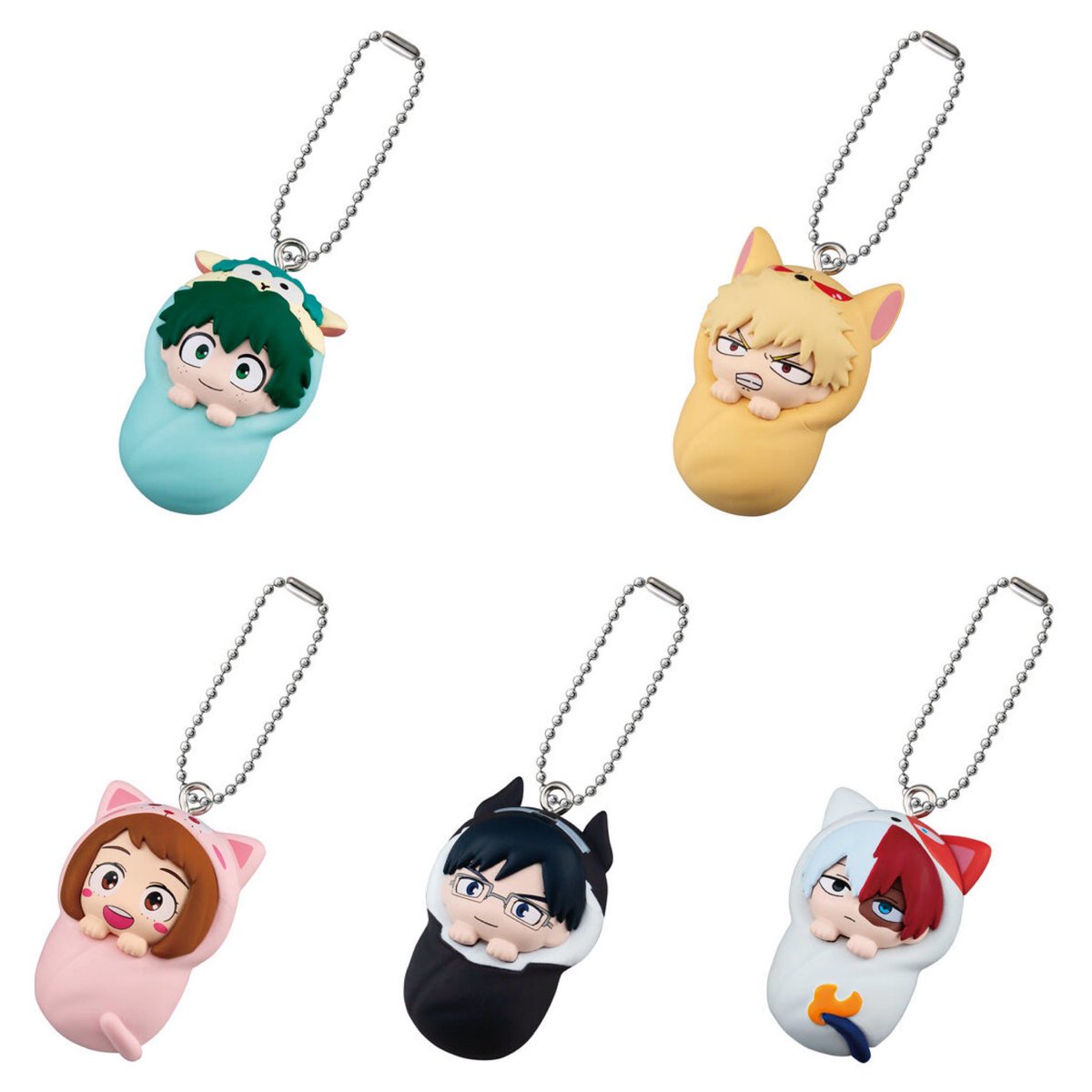 2月2週目ガチャポンです！！

2026年2月発売最新グッズ
僕のヒーローアカデミア おくるみますこっとチャーム
発売時期2026年2月 第2週 
価格(税込)400円

gashapon.jp/products/detai…