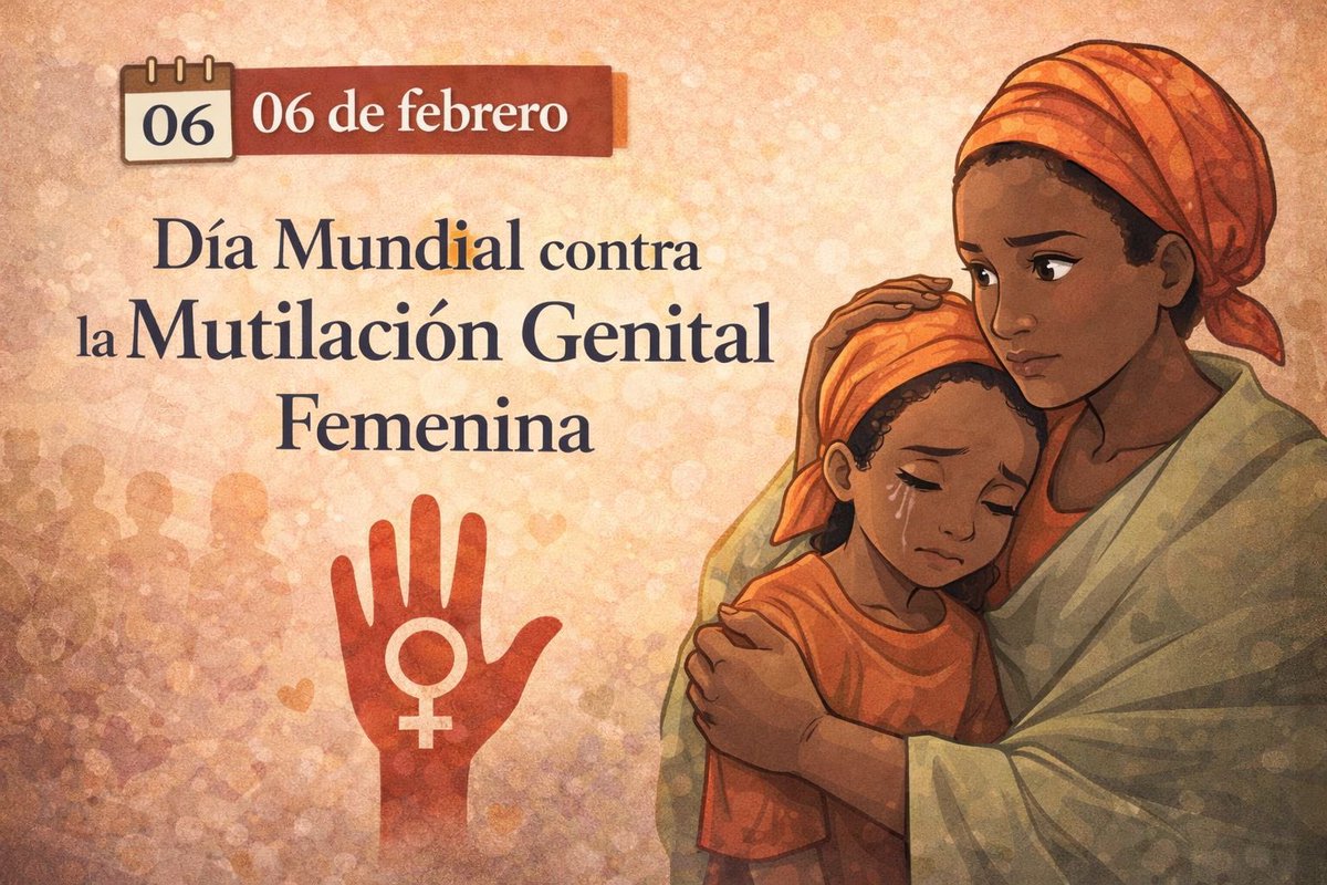Alzamos la voz contra una práctica que vulnera la dignidad y los derechos de niñas y mujeres. 

Erradicarla es una
responsabilidad colectiva. ✋ ♀️

#NoALaMGF #DerechosHumanos #NiñasY
Mujeres