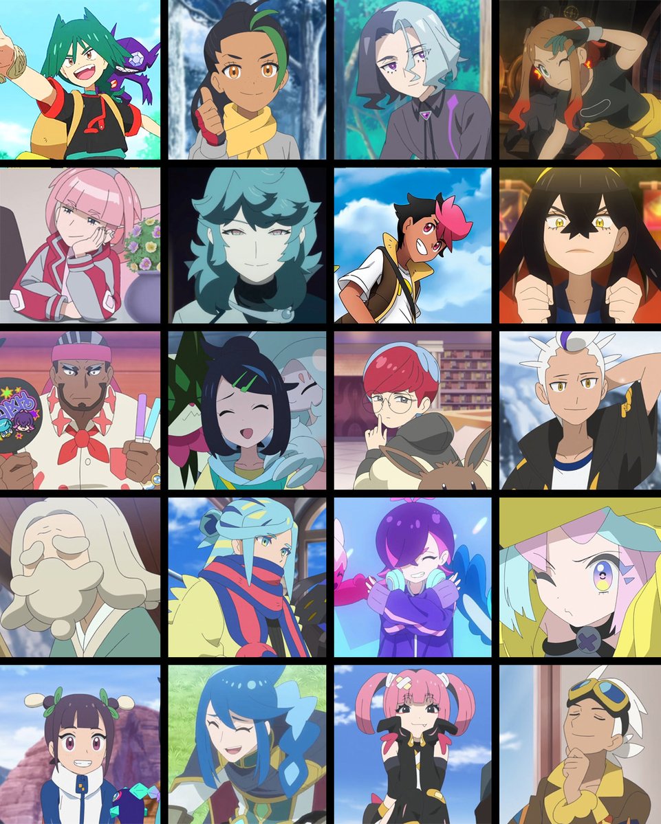 ParadoxPodcast2's tweet image. What's your favorite HZ character here  
#pokemon #anipoke #pokeani