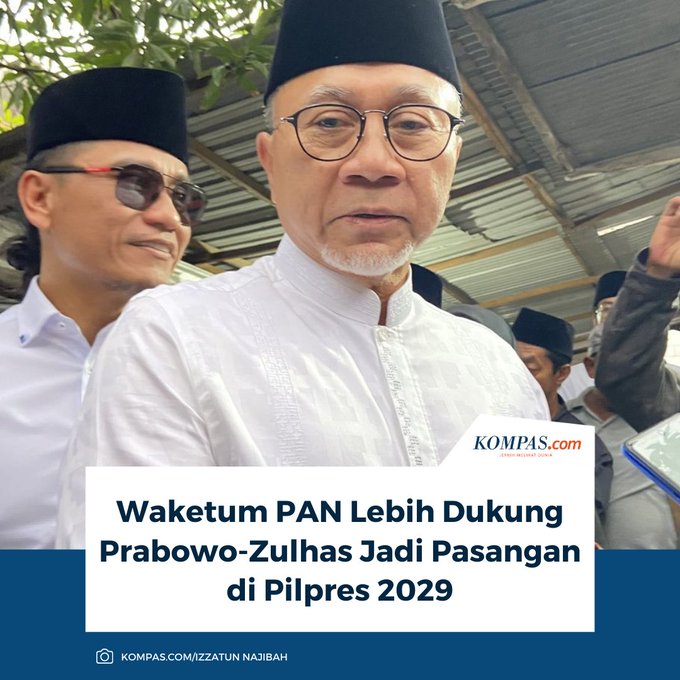 Gas wes!!
Bagusnya disingkat apa kalo Prabowo - Zulkifli Hasan.
Menurut ku sih PRA - ZUL.
Kalo versi kalian apa??

Wajar kalo Zul Hasan percaya diri, dia ketum partai bro.