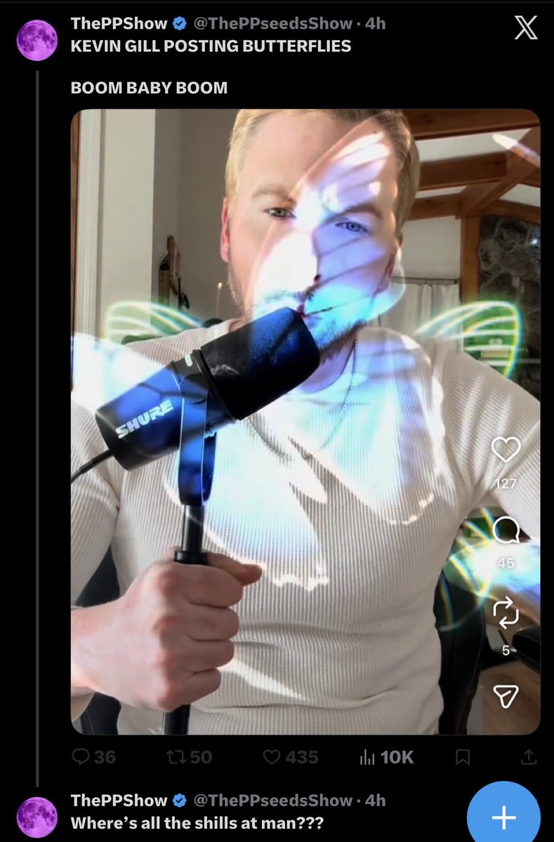 🤦‍♂️…..another one.
“WhErE tHe ShILLs At?” You blocked everyone.