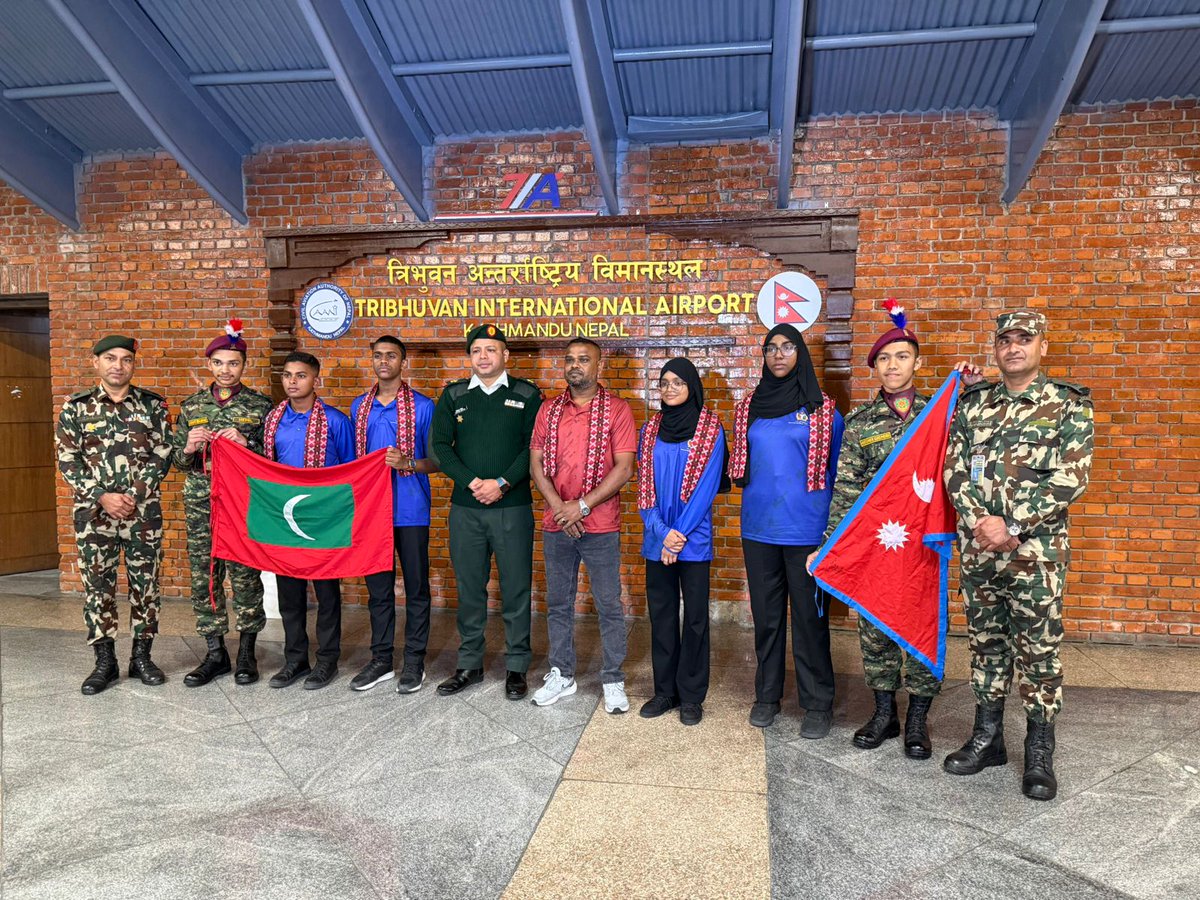 Maldives National Cadet Corps tweet media