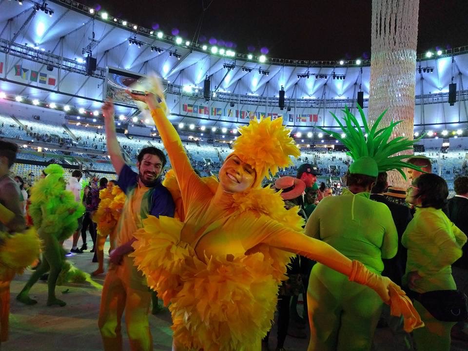 virtuallyvivi's tweet photo. “I danced at the Rio 2016 Olympic Closing Ceremony”

“What were you?”

“A yellow flower” https://t.co/p6CIWNeISt